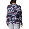 imageColumbia Womens Super Tidal Tee Long SleeveCollegiate Navy Hidden Paradise