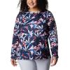 imageColumbia Womens Super Tidal Tee Long SleeveCollegiate Navy Hidden Paradise