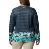 imageColumbia Womens Super Tidal Tee Long SleeveDolphin Wild Stripes Print