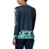 imageColumbia Womens Super Tidal Tee Long SleeveDolphin Wild Stripes Print