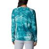 imageColumbia Womens Super Tidal Tee Long SleeveElectric Turquoise Realtree Horizon
