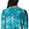 imageColumbia Womens Super Tidal Tee Long SleeveElectric Turquoise Realtree Horizon