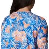 imageColumbia Womens Super Tidal Tee Long SleeveHarbor Blue Batik Floral Print