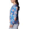 imageColumbia Womens Super Tidal Tee Long SleeveHarbor Blue Batik Floral Print