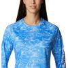 imageColumbia Womens Super Tidal Tee Long SleeveHarbor Blue Contour Fish