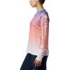 imageColumbia Womens Super Tidal Tee Long SleeveLychee Gradient