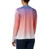 imageColumbia Womens Super Tidal Tee Long SleeveLychee Gradient