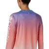 imageColumbia Womens Super Tidal Tee Long SleeveLychee Gradient