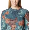imageColumbia Womens Super Tidal Tee Long SleeveMint Cay  Anemones