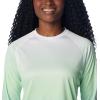 imageColumbia Womens Super Tidal Tee Long SleeveNew Mint Gradient Scalefade