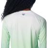 imageColumbia Womens Super Tidal Tee Long SleeveNew Mint Gradient Scalefade