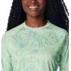 imageColumbia Womens Super Tidal Tee Long SleeveNew Mint Tropictones
