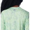 imageColumbia Womens Super Tidal Tee Long SleeveNew Mint Tropictones