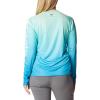 imageColumbia Womens Super Tidal Tee Long SleeveOpal Blue  Pfg Gradient