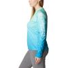 imageColumbia Womens Super Tidal Tee Long SleeveOpal Blue  Pfg Gradient