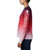 imageColumbia Womens Super Tidal Tee Long SleeveRed Lily Gradient