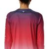 imageColumbia Womens Super Tidal Tee Long SleeveRed Lily Gradient