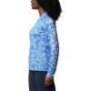 imageColumbia Womens Super Tidal Tee Long SleeveStormy Blue Archive Palms Print