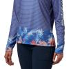 imageColumbia Womens Super Tidal Tee Long SleeveStormy Blue Wild Stripes Print