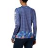 imageColumbia Womens Super Tidal Tee Long SleeveStormy Blue Wild Stripes Print
