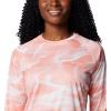 imageColumbia Womens Super Tidal Tee Long SleeveTiki Pink Undulating