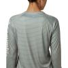 imageColumbia Womens Super Tidal Tee Long SleeveTiki Pink Wild Stripes Print