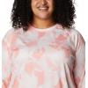 imageColumbia Womens Super Tidal Tee Long SleeveTiki PinkAuroras Print