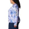 imageColumbia Womens Super Tidal Tee Long SleeveViolet Sea Philo Palms