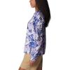 imageColumbia Womens Super Tidal Tee Long SleeveViolet Sea Philo Palms