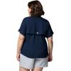 imageColumbia Womens Tamiami II Plus Size Short Sleeve ShirtCollegiate Navy