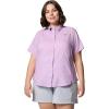 imageColumbia Womens Tamiami II Plus Size Short Sleeve ShirtHydrangea