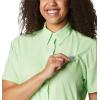 imageColumbia Womens Tamiami II Plus Size Short Sleeve ShirtLime Glow