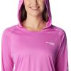 imageColumbia Womens Tidal Tee HoodieBright LavenderWhite Logo