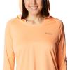 imageColumbia Womens Tidal Tee HoodieBright NectarCarbon Logo