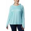 imageColumbia Womens Tidal Tee HoodieClear BlueWhite Logo
