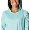 imageColumbia Womens Tidal Tee HoodieGulf StreamWhite Logo