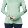 imageColumbia Womens Tidal Tee HoodieNew MintWaterfall Logo