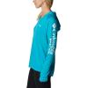 imageColumbia Womens Tidal Tee HoodieOcean TealWhite Logo