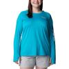 imageColumbia Womens Tidal Tee HoodieOcean TealWhite Logo