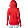 imageColumbia Womens Tidal Tee HoodieRed SparkWhite Logo