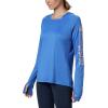 imageColumbia Womens Tidal Tee HoodieStormy BlueLight Coral Logo