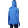 imageColumbia Womens Tidal Tee HoodieStormy BlueLight Coral Logo