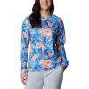 Harbor Blue Batik Floral Print
