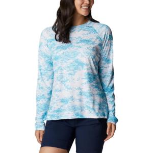 imageColumbia Womens Super Tidal Tee Long SleeveAtoll Pfg Camo Print