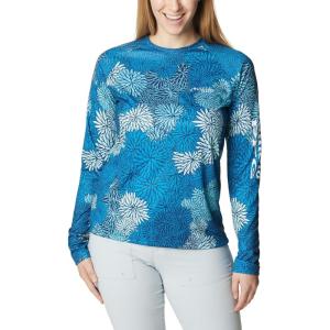 imageColumbia Womens Super Tidal Tee Long SleeveCarbon  Anemones