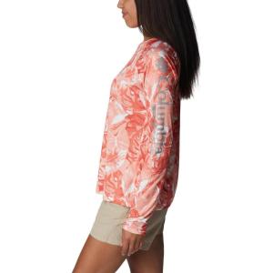 imageColumbia Womens Super Tidal Tee Long SleeveCorange Philo Palms