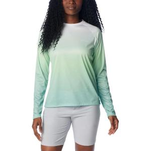 imageColumbia Womens Super Tidal Tee Long SleeveNew Mint Gradient Scalefade