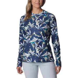 imageColumbia Womens Super Tidal Tee Long SleeveSafari Hidden Paradise