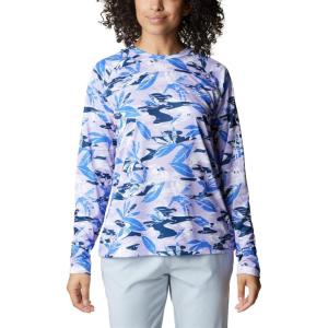 imageColumbia Womens Super Tidal Tee Long SleeveSoft Violet Shorebreak