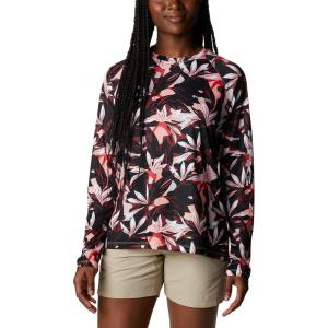 imageColumbia Womens Super Tidal Tee Long SleeveTiki Pink Hidden Paradise